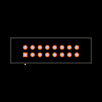 N2516-6002-RB Footprint