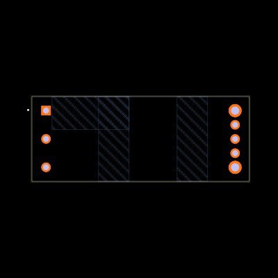 EHHD010A0B41-HZ Footprint