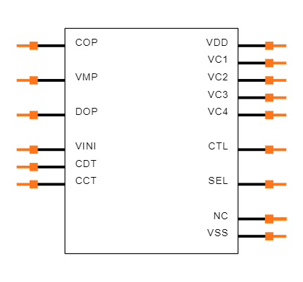 S-8254AAFFT-TB-U Symbol