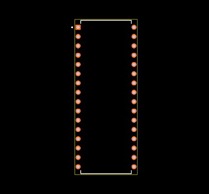 AM28F020-150PC Footprint