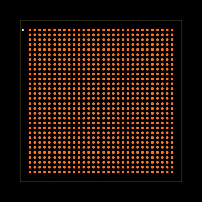 XCZU5EG-1FBVB900I Footprint