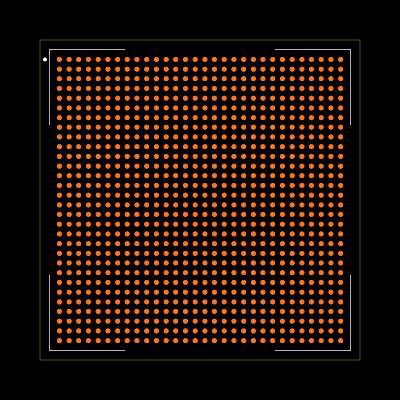 XCZU5EG-2FBVB900I Footprint