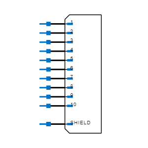 10144041-10011LF Symbol