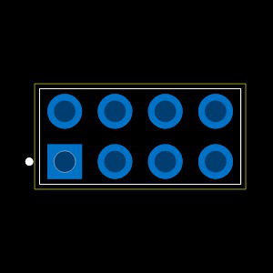 54102-S0504LF Footprint