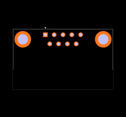 D09P33E4GL00LF Footprint