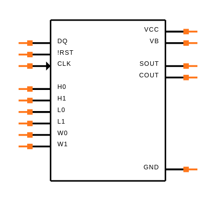 DS1267BS-100+ Symbol