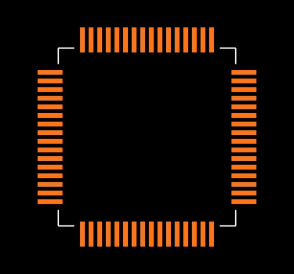 MAX11048ECB+ Footprint