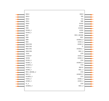 MAX11048ECB+ Symbol