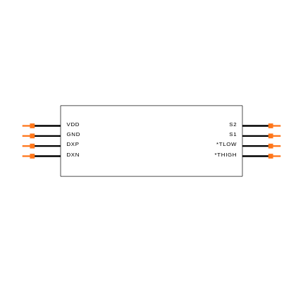MAX6686AU75H+ Symbol