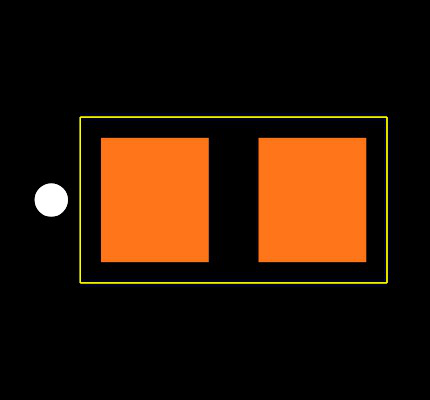 TACR685M010XTA Footprint