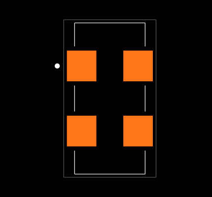ABC2-25.000MHZ-4-T Footprint