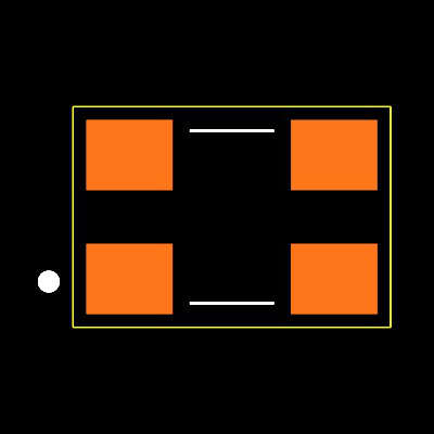 ABM3C-12.000MHZ-D4Y-T Footprint