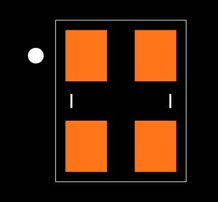 ABM8-27.120MHZ-12-D1X-T Footprint