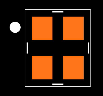 ABM11-48.000MHZ-B7G-T Footprint