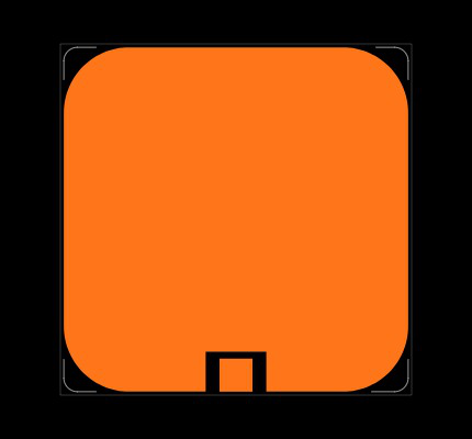 APAKN2504-C2G-T Footprint
