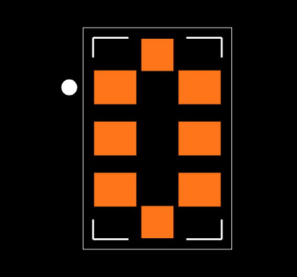 ASGTX5DBF1-250.0000 Footprint