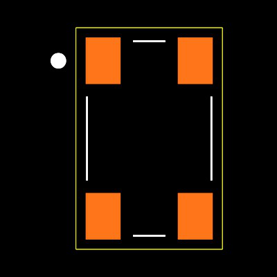 AST3TDA53TACJ2-20.0000MHZT2 Footprint