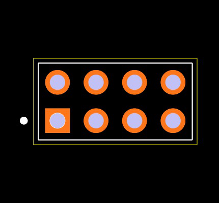 2PH2-08-UA Footprint