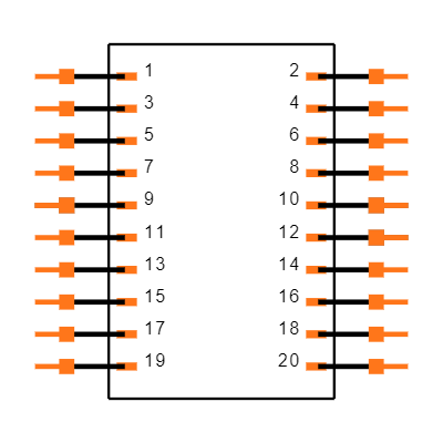 2PH2-20-UA Symbol