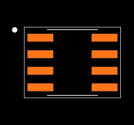 AT25DF041B-SSHN-T Footprint