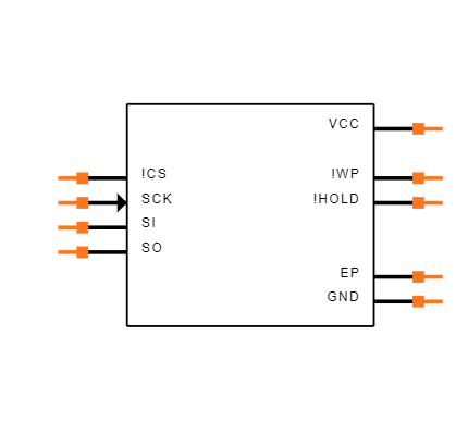 AT25DF512C-MAHN-T Symbol