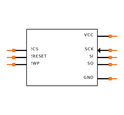 AT45DB041E-SSHNHC-T Symbol