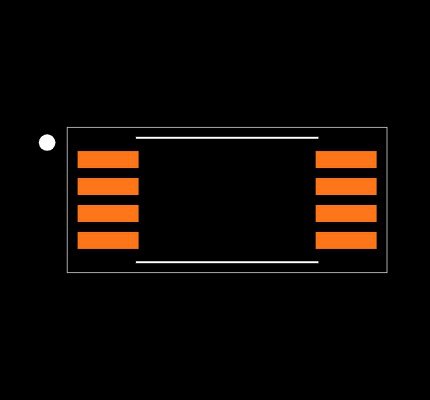 AT25DF256-XMHN-T Footprint
