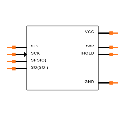 AT25DL081-SSHN-T Symbol