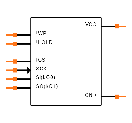AT25XE041B-SSHN-T Symbol
