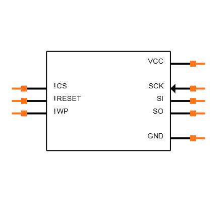 AT45DB041E-SHNHT-T Symbol