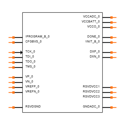 XA7Z020-1CLG484Q Symbol