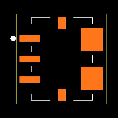 ACS72981LLRATR-050U3 Footprint