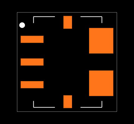 ACS72981LLRATR-100B5 Footprint