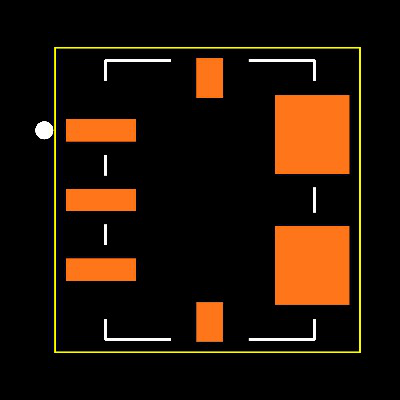 ACS72981LLRATR-100U5 Footprint