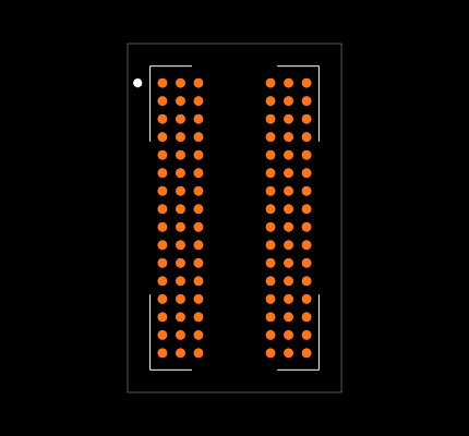 AS4C256M16D4-83BIN Footprint