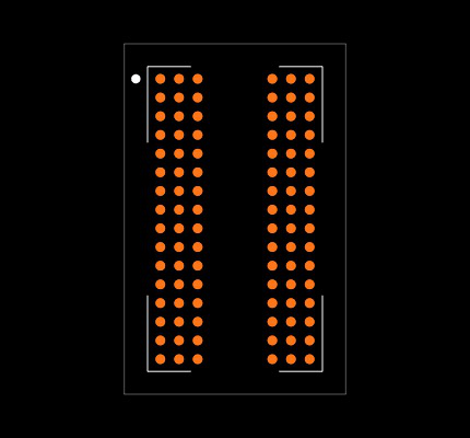 AS4C512M16D4A-62BIN Footprint
