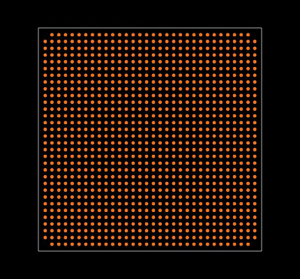 EP1SGX25FF1020C6N Footprint