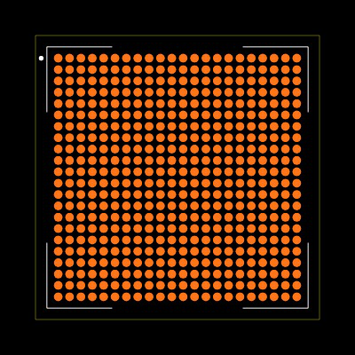 EP3SL50F484C3N Footprint
