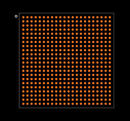 EP4CE115F23I7N Footprint