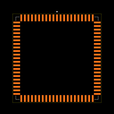 EPM7128SLC8415N Footprint