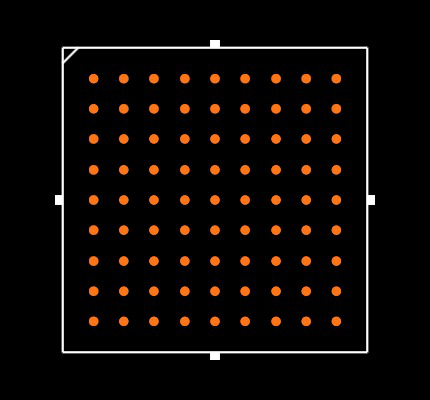 AMA3B1KK-KBR-B0 Footprint