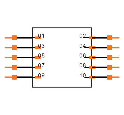 86130105014345E1LF Symbol