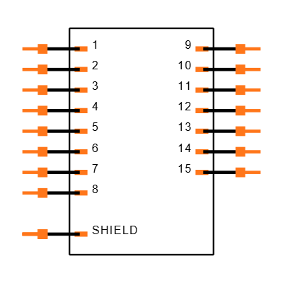 DAP15P365TXLF Symbol