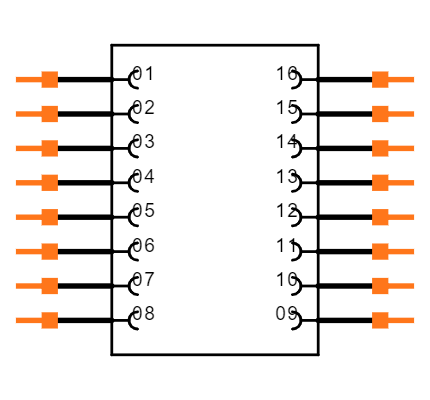 DILB16P-223TLF Symbol