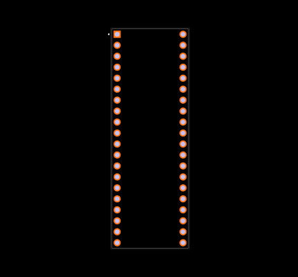 DILB40P-223TLF Footprint
