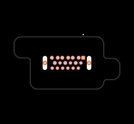 MHDR-A511-30 Footprint