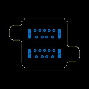 MUSBR4593M5 Footprint