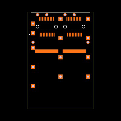 U773GA241M2071 Footprint