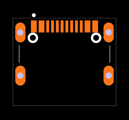 GSB1C4K11DVHR Footprint