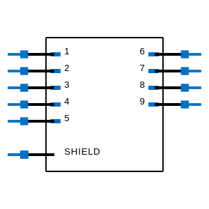 6E17J009PAJ121 Symbol
